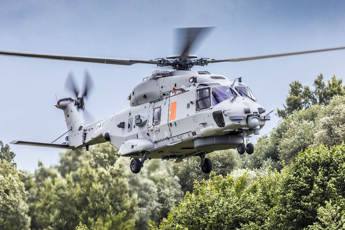 German Navy Receives Final NH90 Sea Lion Helicopter