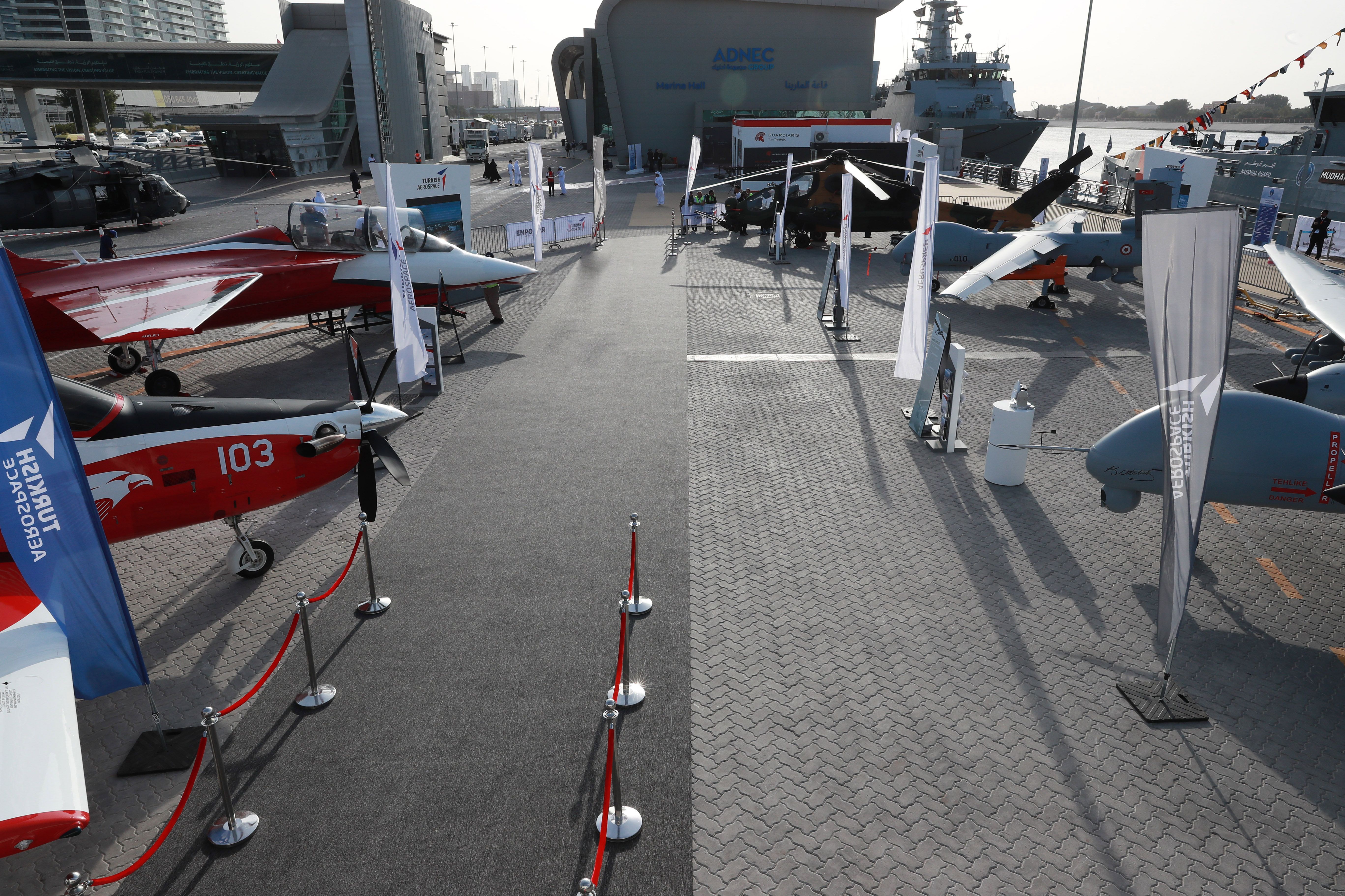 TUSAŞ Attends  Defence Expo in UAE