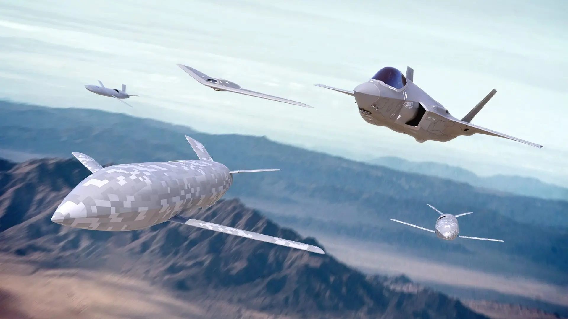 The US Air Force Plans 1,000 UAV and 200 NGAD Fighter Jets