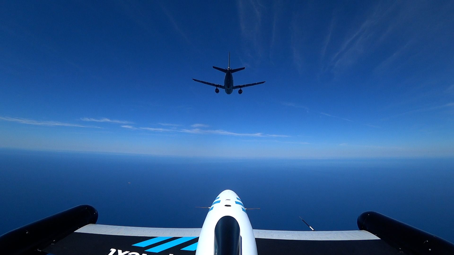 Airbus Controls UAV from a Tanker Aircraft
