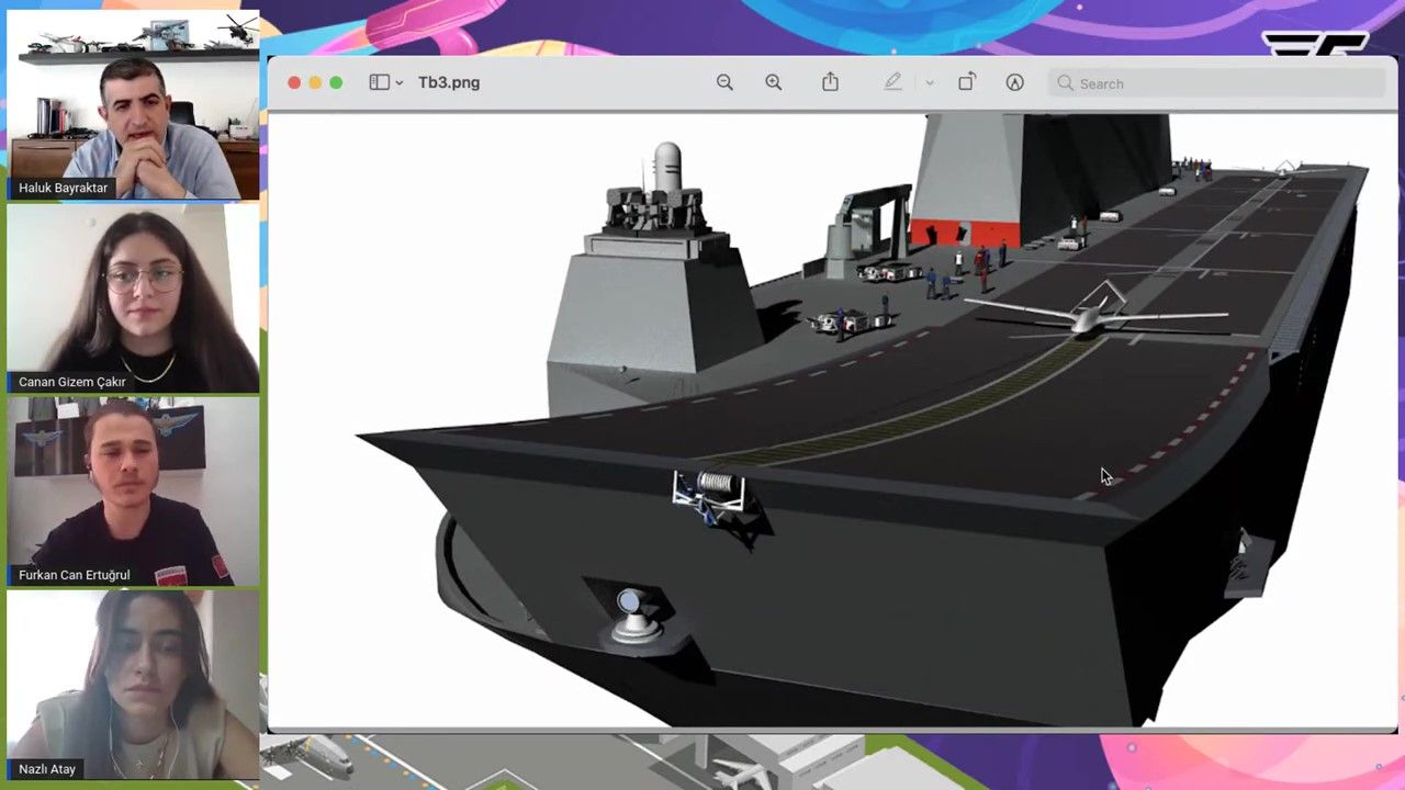 The first rendering of TB3 revealed