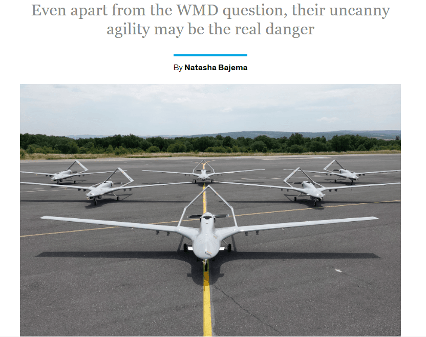 The U.S. Prepares Start Campaign Against Armed Drones