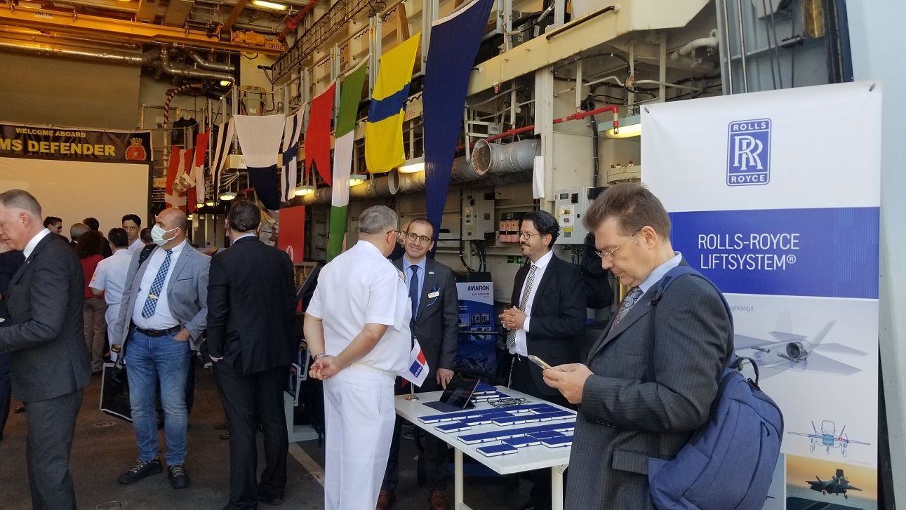 HMS Defender Hosted UK Industry Day in Istanbul