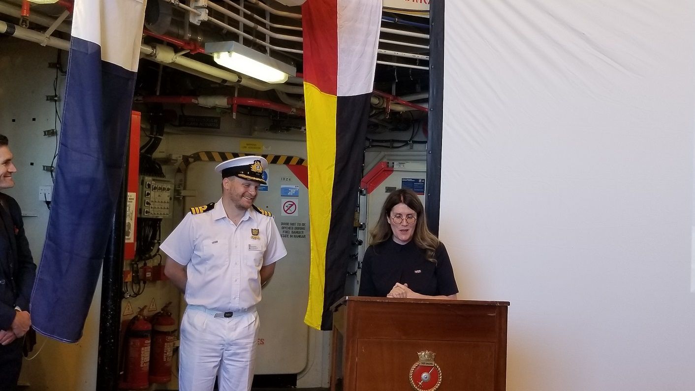 HMS Defender Hosted UK Industry Day in Istanbul