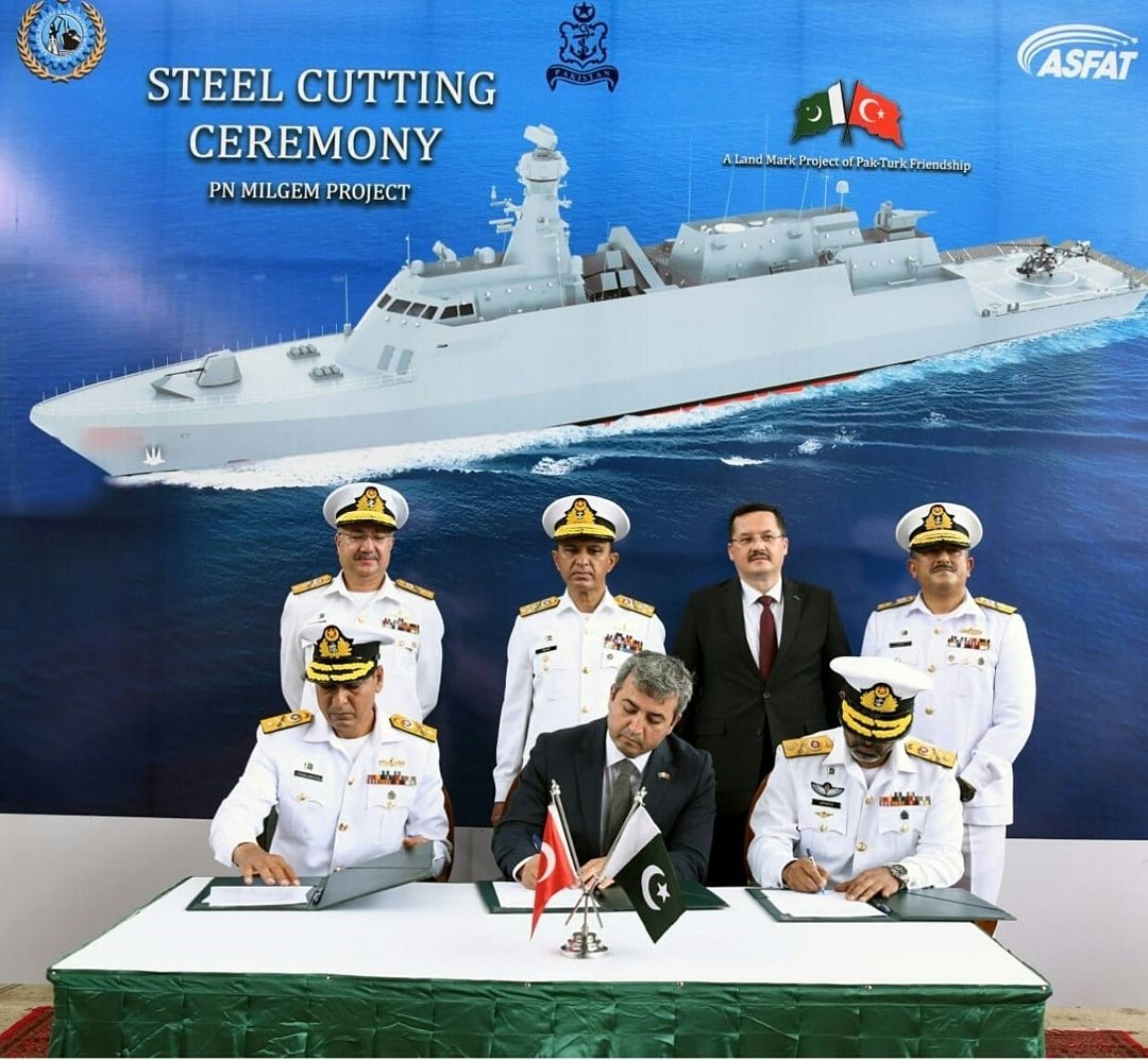 Pakistan’s fourth Milgem on the move