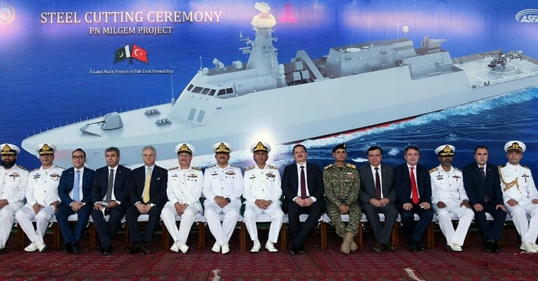 Pakistan’s fourth Milgem on the move