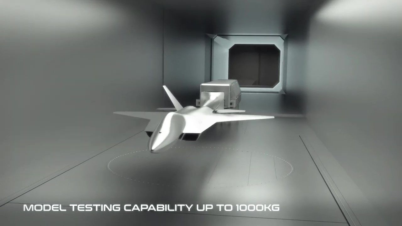 Wind tunnel for TF-X