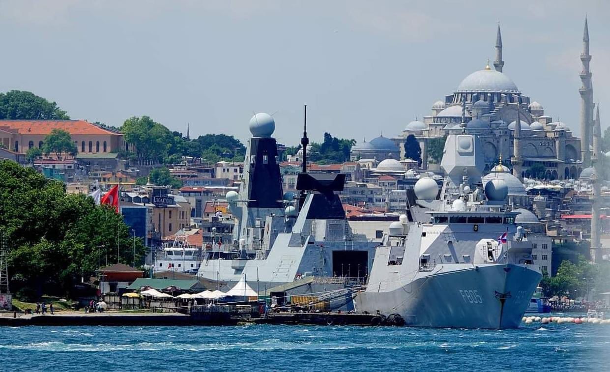 Russia opened warning fire to Royal Navy destroyer in the Black Sea