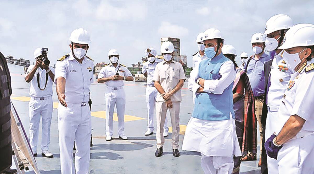 India’s INS Vikrant Begins Sea Trials