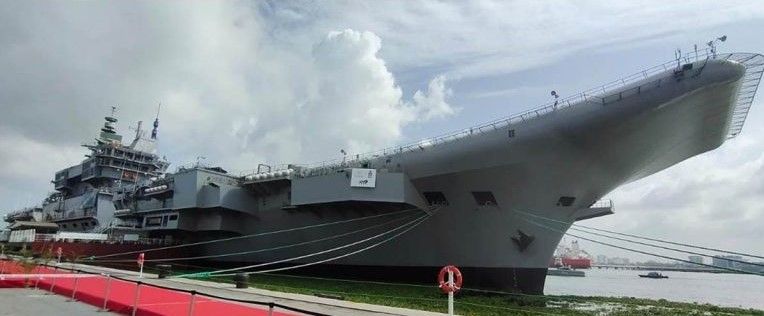 India’s INS Vikrant Begins Sea Trials