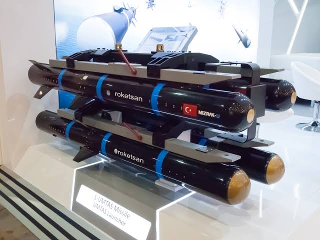 The teeth of the C295 Gunship are from Roketsan