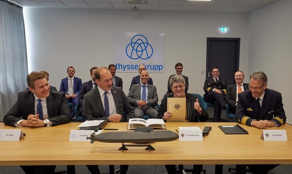 Germany and Norway to acquire Type 212CD Submarines from ThyssenKrupp Marine