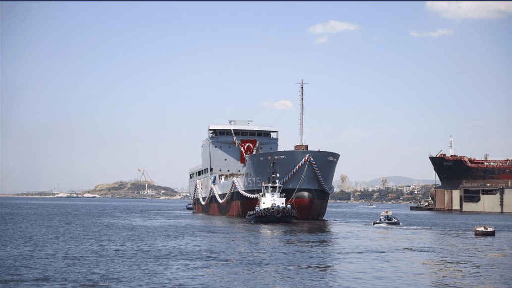 Logistic Support Ship is near entering inventory with four years’ delay