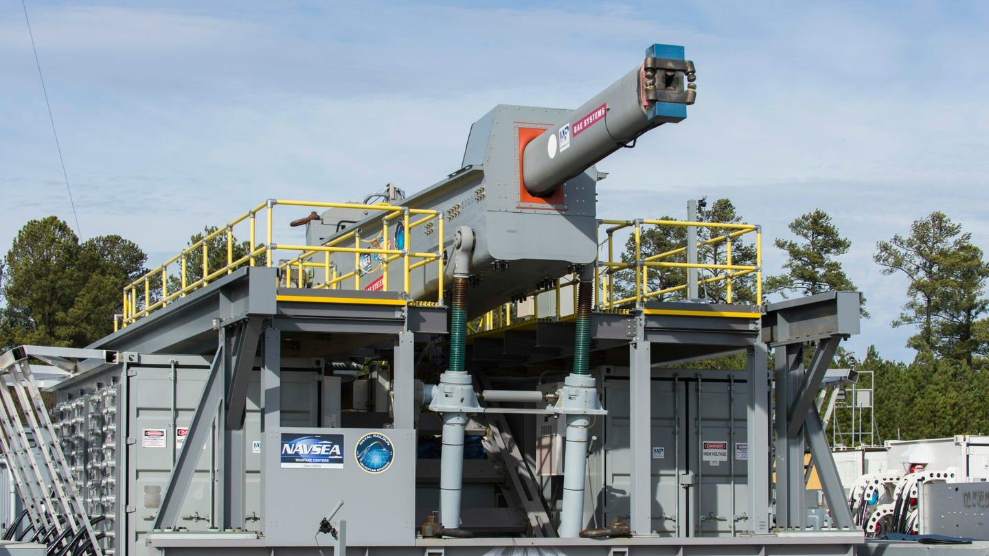 US Navy Ends Rail Gun Programme