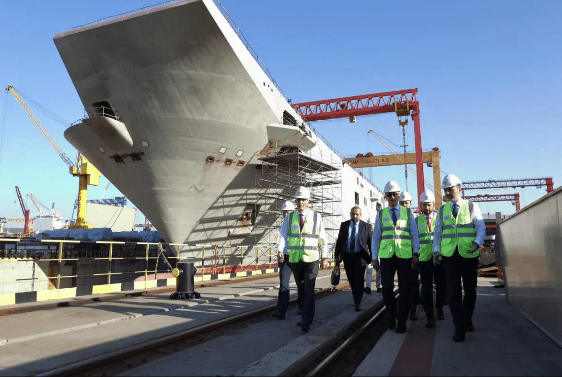TCG Anadolu: in 2022 but not before March