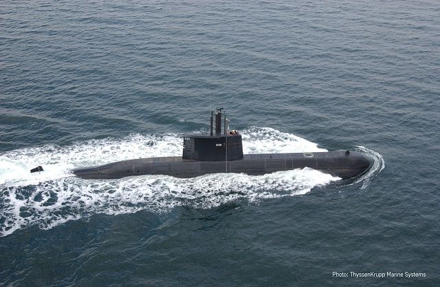 Egypt Receives 4th German Submarine