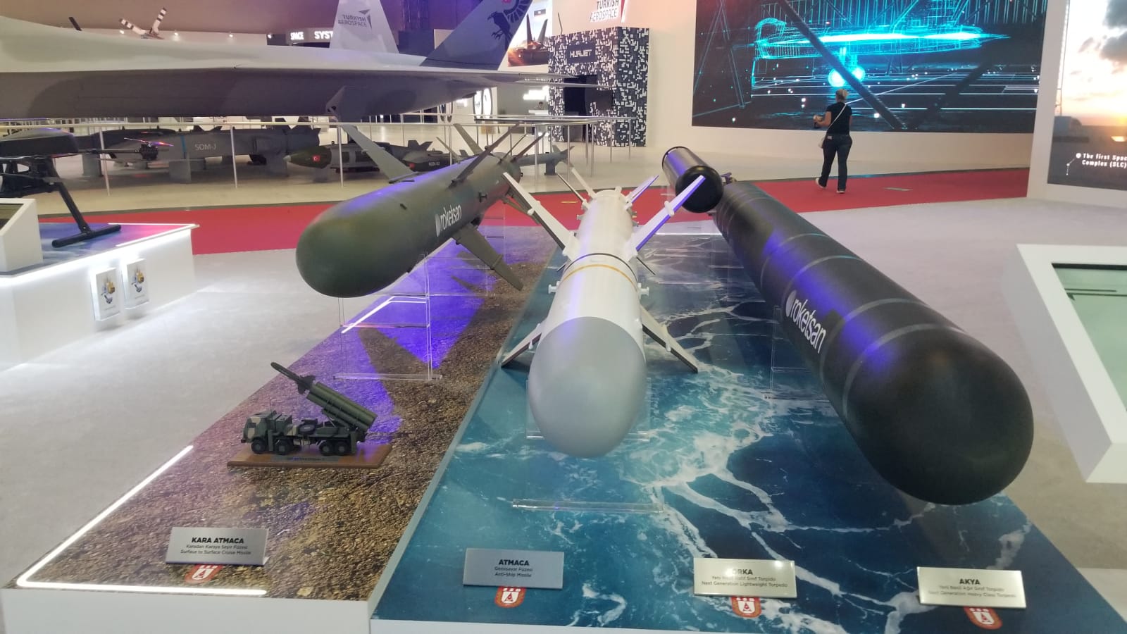 The contract of Surface to Surface Cruise Missile Project (Land ATMACA) Signed
