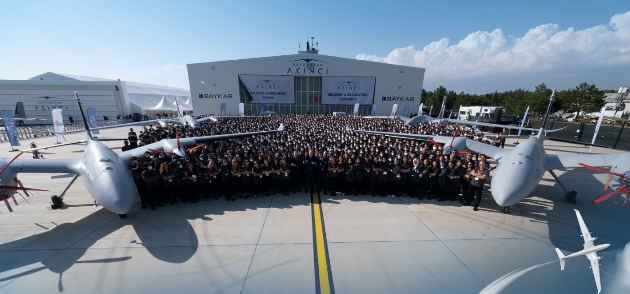 Baykar Delivered first Akıncı UAV to Turkish Armed Forces