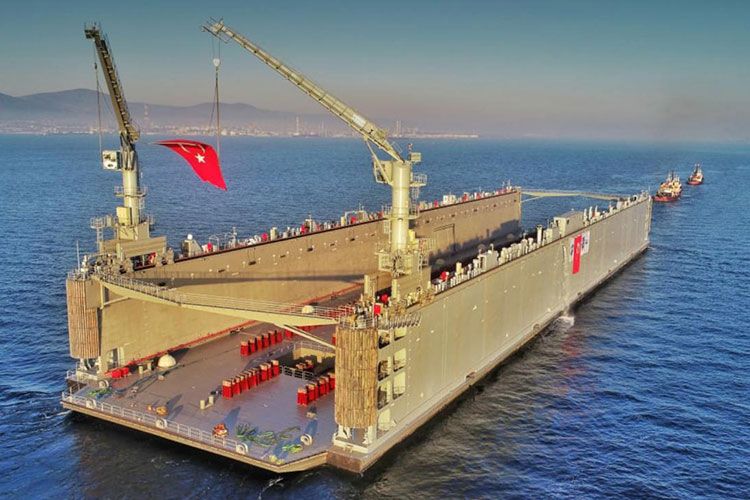 Turkish Navy’s Floating Dock in the Inventory 