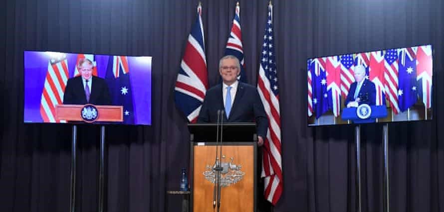 Australia scraps $90 billion submarine deal for nuclear-powered ones