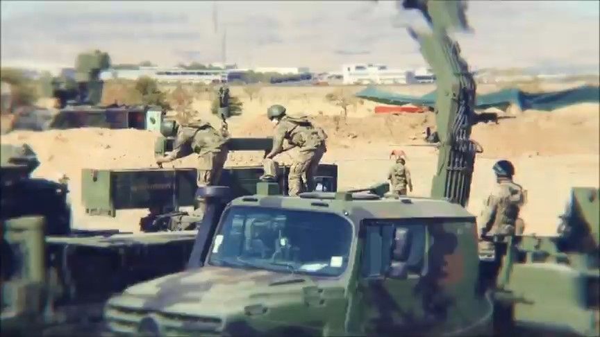 HİSAR-A+ Air Defence System Seen in the Field
