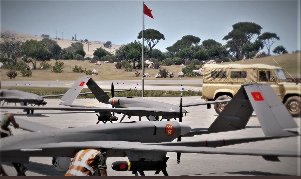 Turkish TB2 Drone Appeared in Morocco