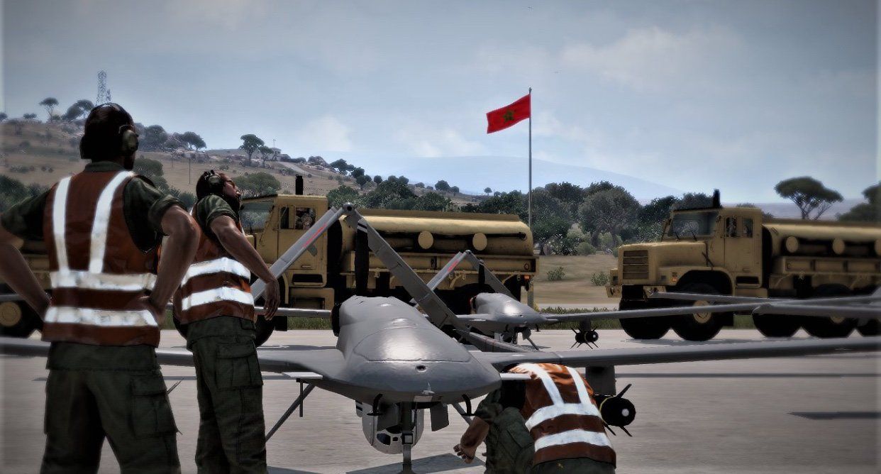 Turkish TB2 Drone Appeared in Morocco