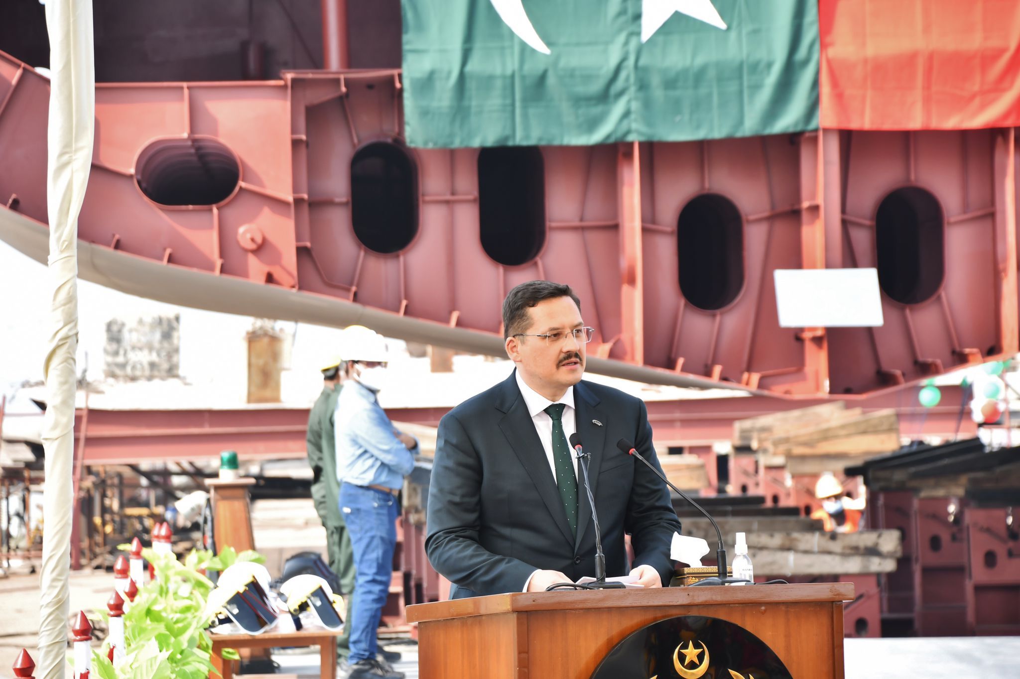 ASFAT Held Keel-Laying Ceremony for Pakistan’s PN Milgem-4 Frigate