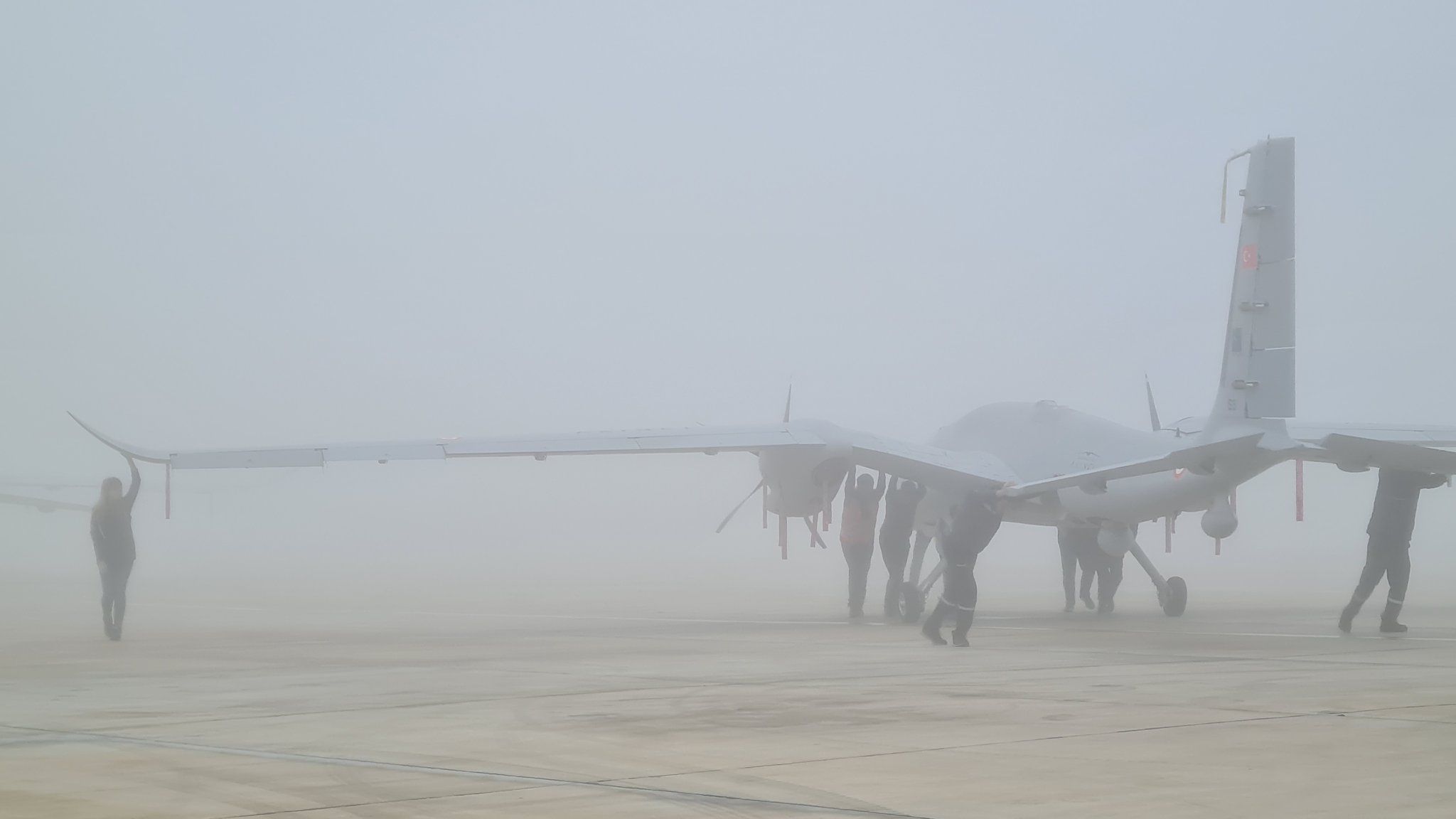 Akıncı Observed in the Fog   