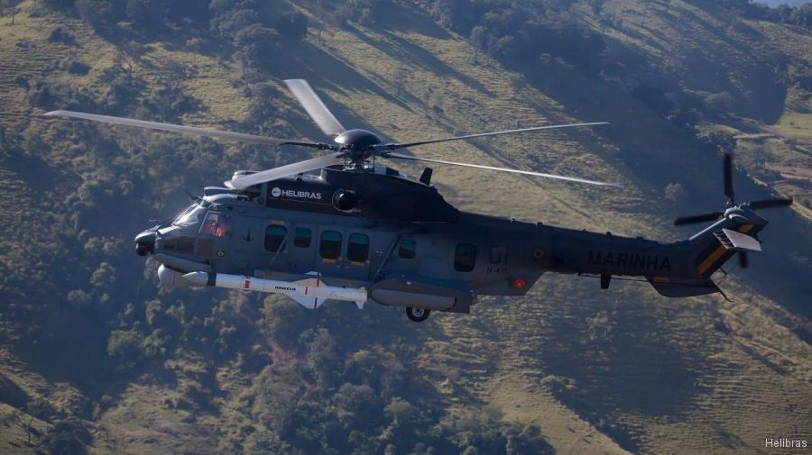 Airbus Delivers First Naval Combat Version of H225M to Brazil