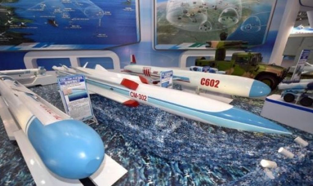 Chinese CM-302 Anti-Ship Missile on Pakistani Type 054A/P